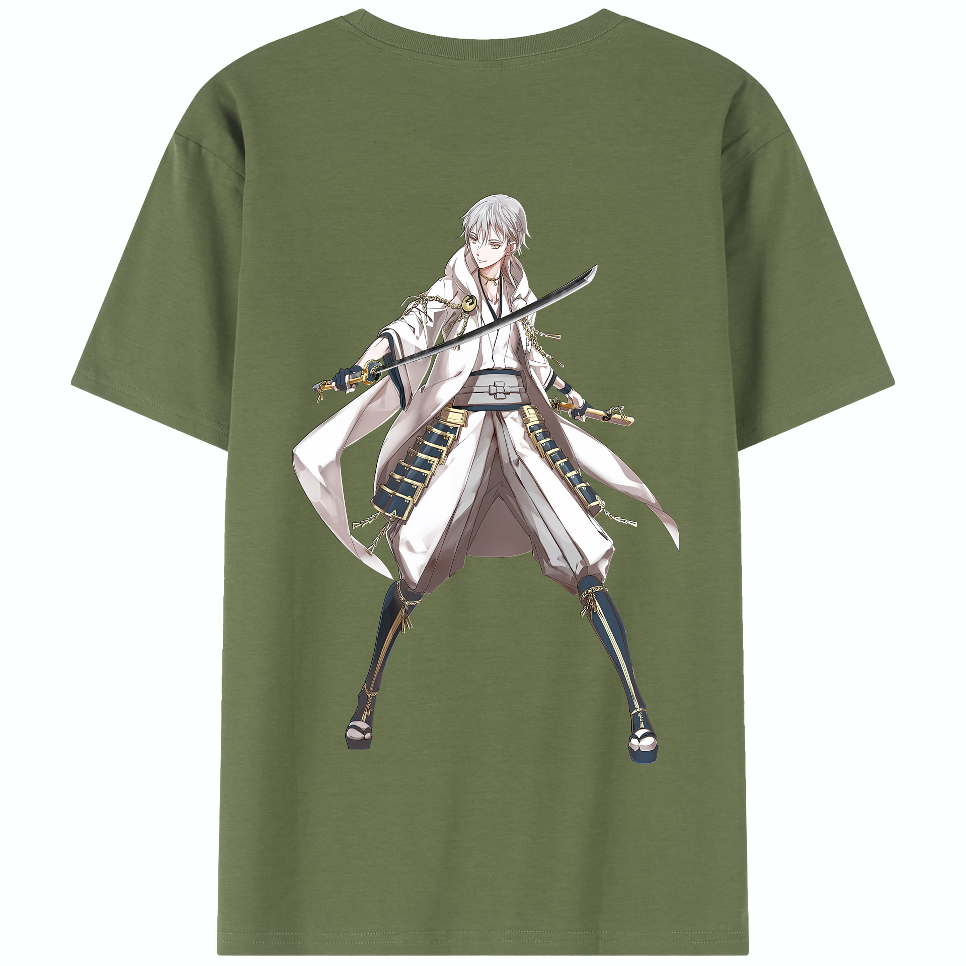 （画像用） 刀剣乱舞 Touken Ranbu 綿100％半袖Tシャツ（背面プリント）
